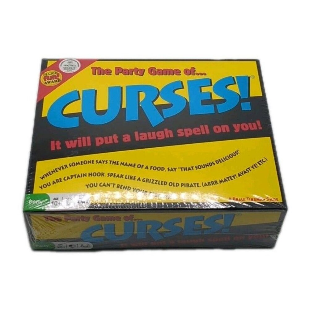 Curses! The Party Game (2001)  New & Factory Sealed - Mensa Select